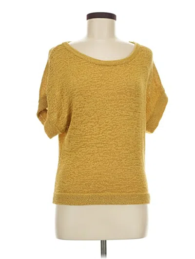 Pre-owned Wdny Cardigan Sweater In Yellow