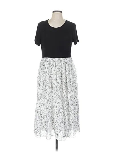 Pre-owned Wdny Casual Dress In Gray