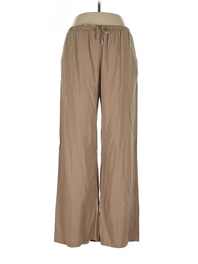 Pre-owned Wdny Casual Pants In Brown
