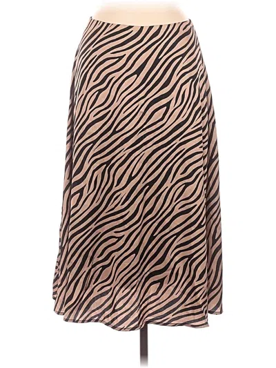 Pre-owned Wdny Casual Skirt In Brown