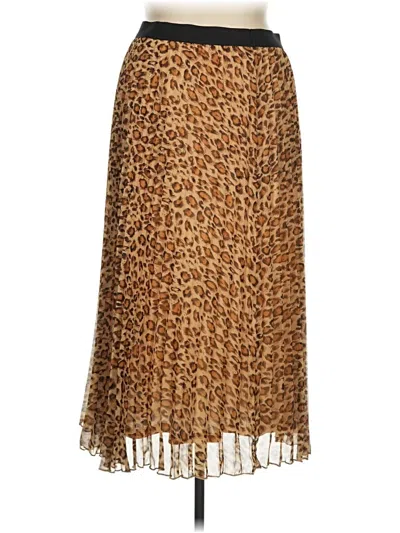 Pre-owned Wdny Casual Skirt In Brown