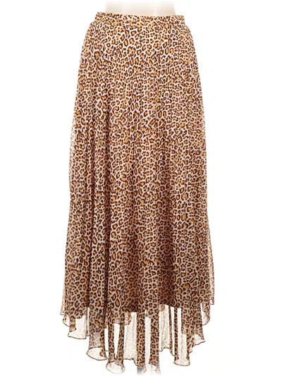 Pre-owned Wdny Casual Skirt In Brown