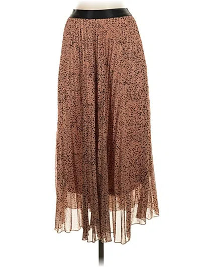 Pre-owned Wdny Casual Skirt In Brown