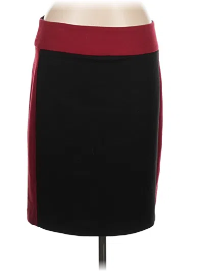 Pre-owned Wdny Casual Skirt In Burgundy