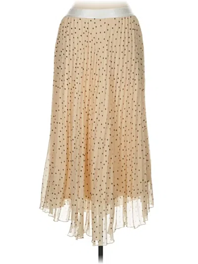 Pre-owned Wdny Casual Skirt In Gold
