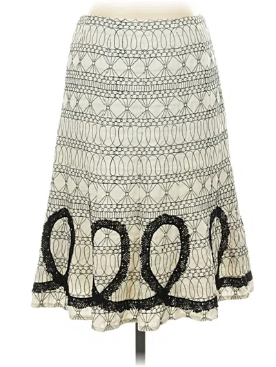 Pre-owned Wdny Casual Skirt In Ivory