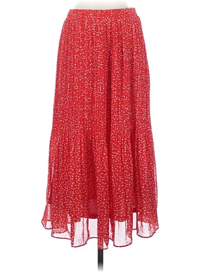 Pre-owned Wdny Casual Skirt In Red