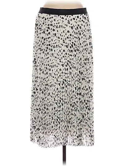 Pre-owned Wdny Casual Skirt In Silver