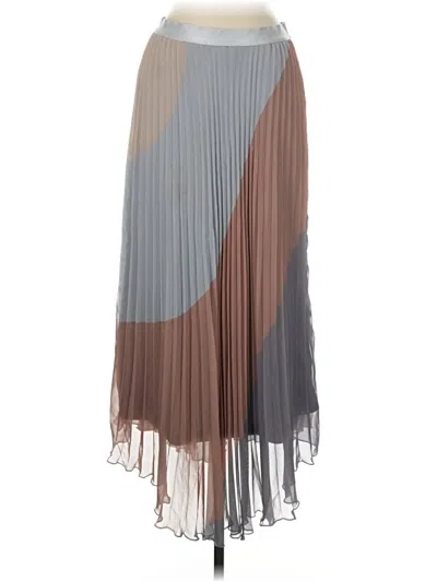 Pre-owned Wdny Casual Skirt In Tan