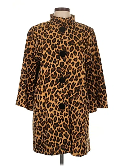 Pre-owned Wdny Coat In Brown