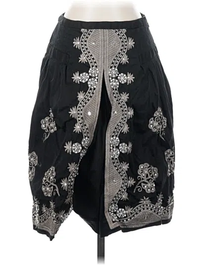 Pre-owned Wdny Formal Skirt In Black