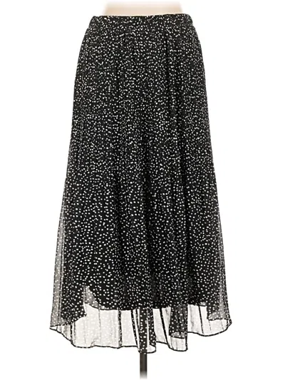 Pre-owned Wdny Formal Skirt In Black