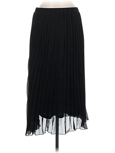 Pre-owned Wdny Formal Skirt In Black