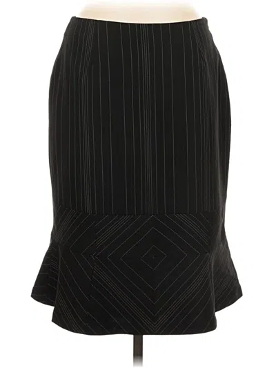 Pre-owned Wdny Formal Skirt In Black
