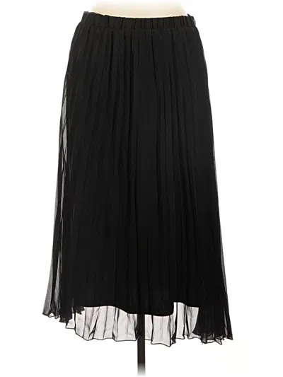 Pre-owned Wdny Formal Skirt In Black