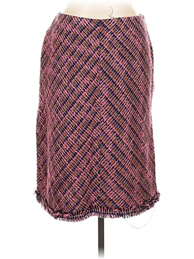 Pre-owned Wdny Formal Skirt In Pink