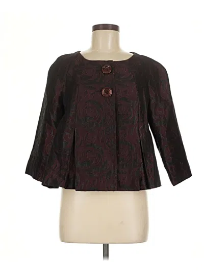 Pre-owned Wdny Jacket In Burgundy