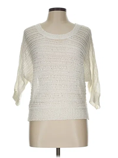 Pre-owned Wdny Pullover Sweater In White
