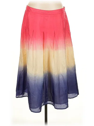 Pre-owned Wdny Silk Skirt In Pink