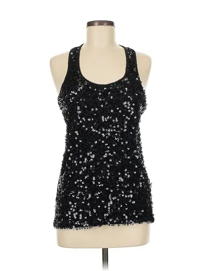 Pre-owned Wdny Tank Top Black Halter Neckline Tops