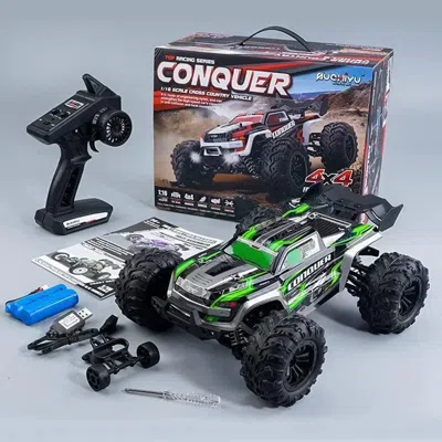 Wdszkmyf 2025 1:16 Scale High-speed Rc Off-road Monster Truck - 50km/h Remote Control Car For Boys, 2.4g 4wd In Multi