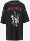 We 11-done Black Crewneck T-shirt