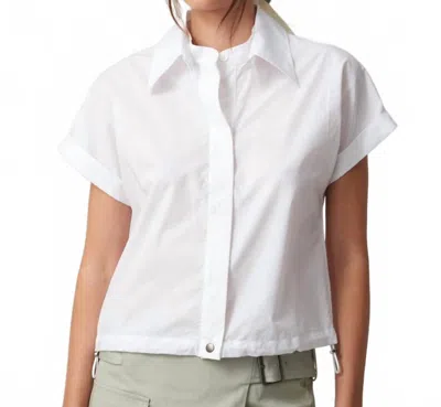 We-ar4 Bungee Shirt In White