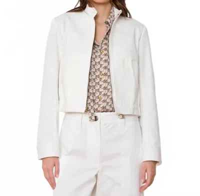 We-ar4 Field Bomber Jacket In White