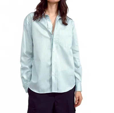 We-ar4 Inside Out Shirt In Blue/green