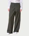 We-ar4 Lounge Trouser In Charcoal In Pink
