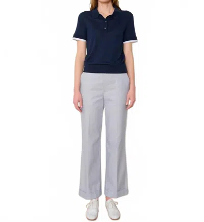 We-ar4 Study Polo In Navy In Blue