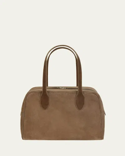 We-ar4 The Avenue Suede Top-handle Bag In Dune