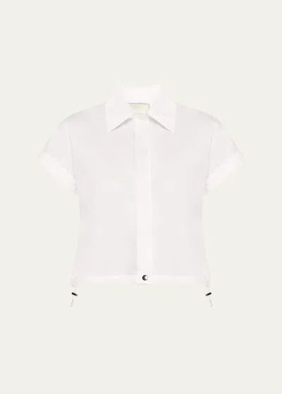 We-ar4 The Bungee Shirt In White