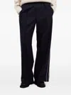 We-ar4 The Chaplin Pinstripe-pattern Trousers In Blue