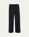 We-ar4 The Chaplin Pinstripe Straight-leg Trousers In Blue