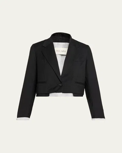 We-ar4 The Cocktail Blazer In Black