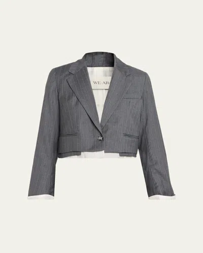 We-ar4 The Cocktail Blazer In Gray