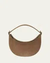 We-ar4 The Eclipse Suede Crossbody Bag In Brown
