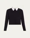 We-ar4 The Gallery Knit Top In Navy