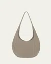 We-ar4 The H Leather Hobo Bag In 265 Mink