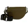 We-ar4 The Half Moon Crossbody Bag In Olive