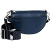 We-ar4 The Half Moon Crossbody Bag In Royal Navy
