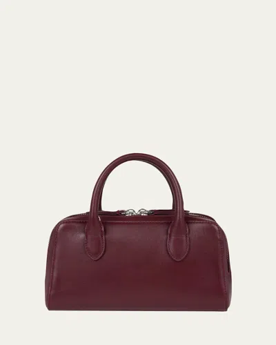 We-ar4 The Ivy 22 Leather Crossbody Bag In Burgundy