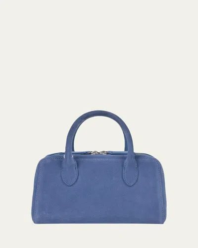 We-ar4 The Ivy 22 Suede Crossbody Bag In Blue