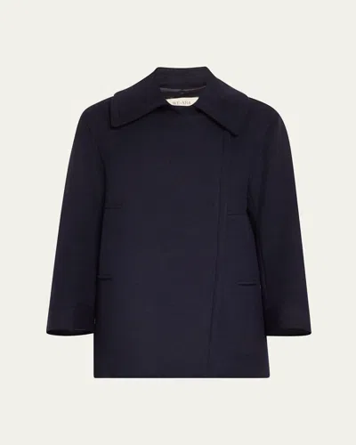 We-ar4 The Jackie Peacoat In Midnight Navy