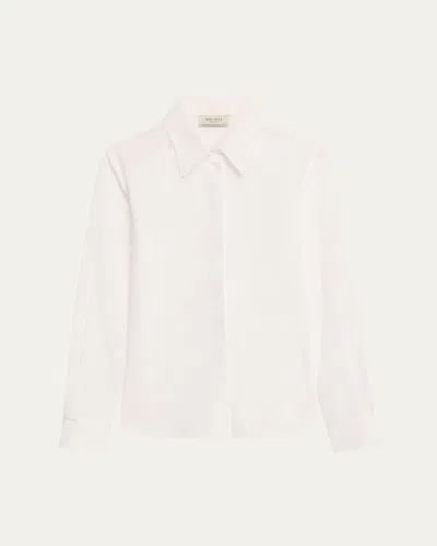 We-ar4 The Madison Shirt In White Pinstripe