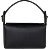 We-ar4 The Pastry Box 20 Leather Top Handle Bag In Black
