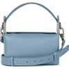 We-ar4 The Pastry Box 20 Leather Top Handle Bag In Slate