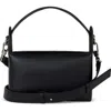 We-ar4 The Pastry Box 23 Leather Top Handle Bag In Black