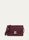 We-ar4 The Retro Flap Leather Crossbody Bag In 607 Oxblood